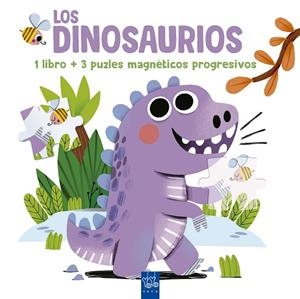 Lee y juega con puzles magnéticos. Los dinosaurios | 9788408302056 | Yoyo | Librería Castillón - Comprar libros online Aragón, Barbastro
