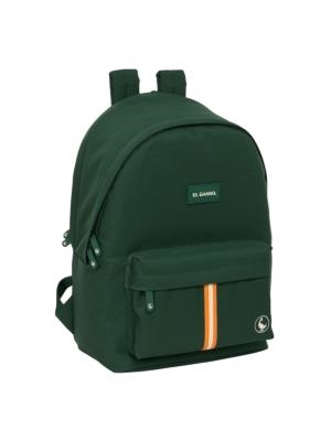 MOCHILA DOBLE PARA PORTATIL 15,6" + USB EL GANSO BASICS VERDE | 8412688599578 | Librería Castillón - Comprar libros online Aragón, Barbastro