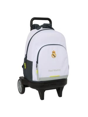 MOCHILA GRANDE CON RUEDAS COMPACT EVOLUTION EXTRAIBLE EQUIPO REAL MADRID 25/26 | 8412688607556 | Librería Castillón - Comprar libros online Aragón, Barbastro