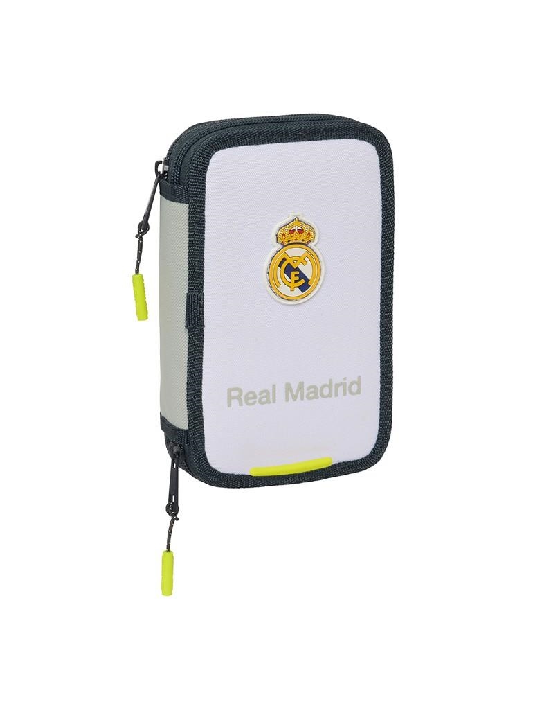 ESTUCHE PLUMIER DOBLE PEQUEÑO CON 29 PIEZAS EQUIPO REAL MADRID 25/26 | 8412688607389 | Librería Castillón - Comprar libros online Aragón, Barbastro