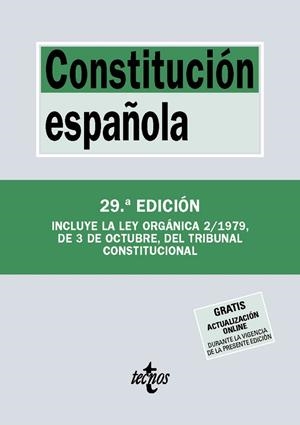 Constitución Española | 9788430993048 | Editorial Tecnos | Librería Castillón - Comprar libros online Aragón, Barbastro