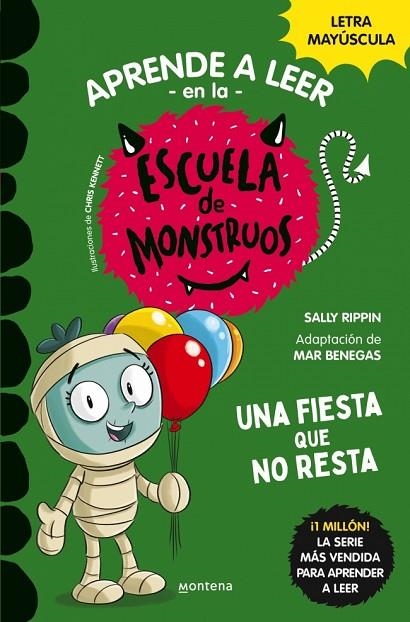 Aprender a leer en la Escuela de Monstruos 20 - Una fiesta que no resta | 9788419746078 | Rippin, Sally | Librería Castillón - Comprar libros online Aragón, Barbastro