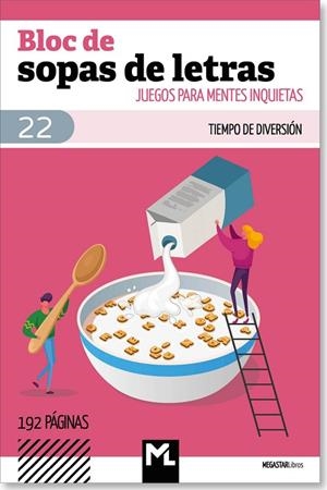 Bloc de Sopas de letras 22 | 9789493361553 | AA.VV. | Librería Castillón - Comprar libros online Aragón, Barbastro