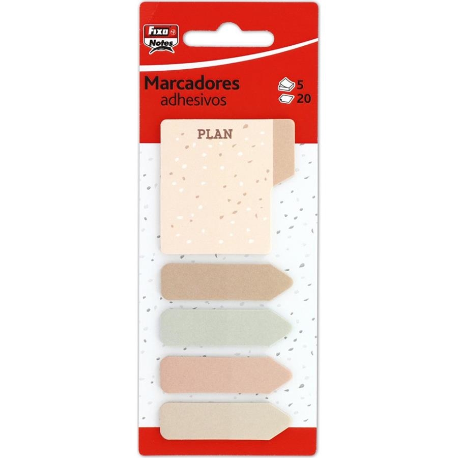 PACK 5 MARCADORES 20H ADHESIVOS FIXO PLAN SURTIDO | 8413623507573 | Librería Castillón - Comprar libros online Aragón, Barbastro