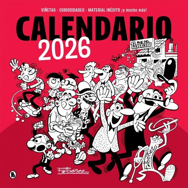 Calendario Ibáñez 2026 | 9788402430854 | Ibáñez, Francisco | Librería Castillón - Comprar libros online Aragón, Barbastro
