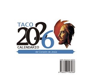Taco Calendario del Corazón de Jesús - Notas sin soporte - 2026 | 9788427149823 | Grupo de Comunicación Loyola | Librería Castillón - Comprar libros online Aragón, Barbastro