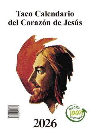 Taco Calendario del Corazón de Jesús - Gigante - 2026 | 9788427149847 | Grupo de Comunicación Loyola. | Librería Castillón - Comprar libros online Aragón, Barbastro