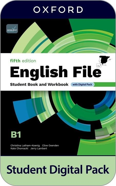 English File 5th Edition B1. Student's Book and Workbook and digital without Key | 9780194143974 | Librería Castillón - Comprar libros online Aragón, Barbastro