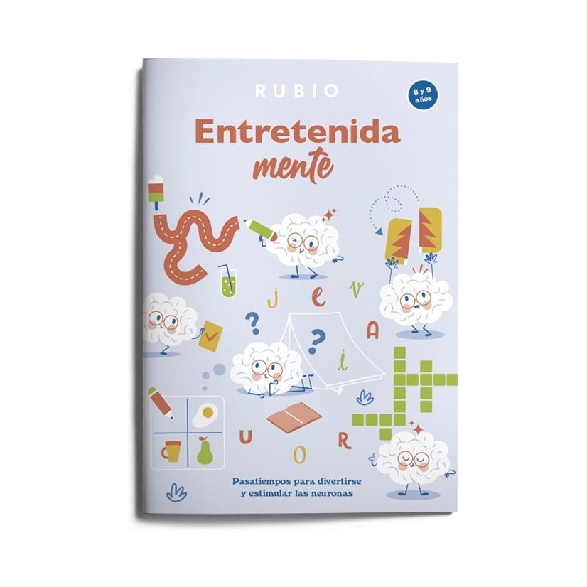 EntretenidaMENTE. Pasatiempos para divertirse y estimular las neuronas (8–9 años | 9788418964923 | ENRIQUE RUBIO POLO, SLU/Sapiña González, Águeda | Librería Castillón - Comprar libros online Aragón, Barbastro