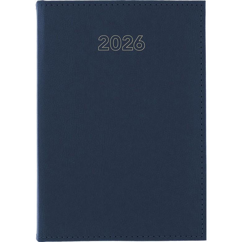 AGENDA GRAFOPLAS 2026 DÍA PAGINA 175X24CM ZURICH AZUL MARINO | 8413623213689 | Librería Castillón - Comprar libros online Aragón, Barbastro