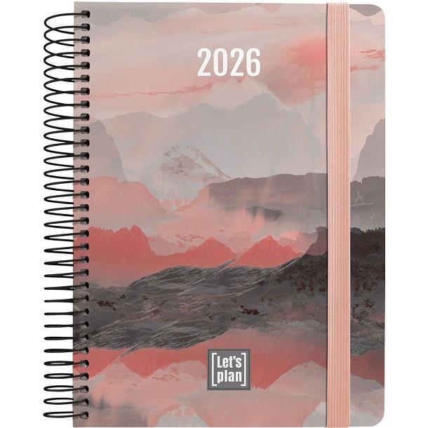 AGENDA GRAFOPLAS 2026 DÍA PAGINA 15X21CM ESPIRAL DESING HARMONY | 8413623214471 | Librería Castillón - Comprar libros online Aragón, Barbastro