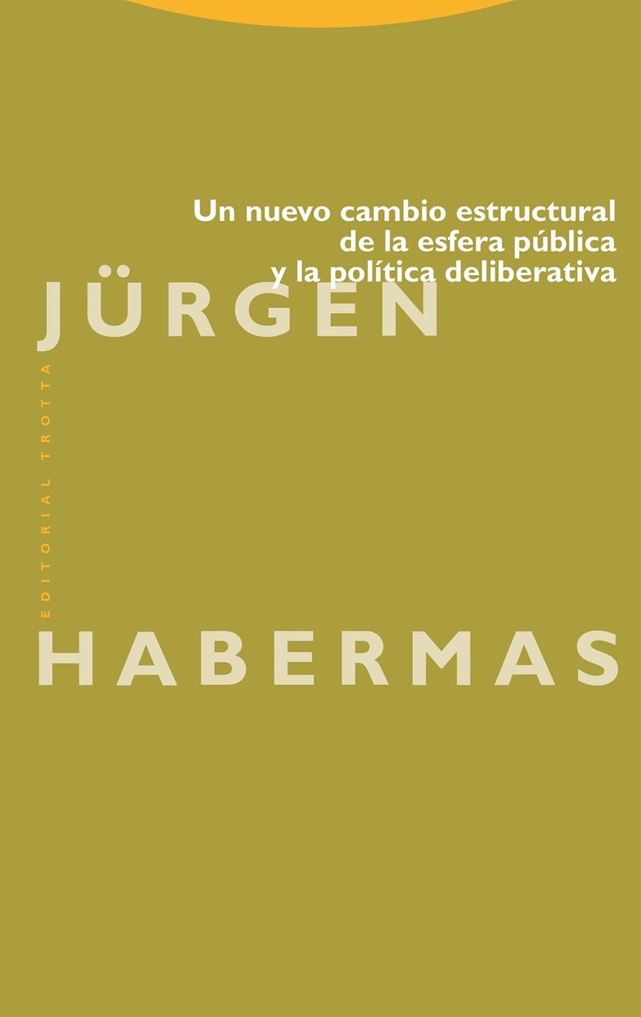 Un nuevo cambio estructural de la esfera pública y la política deliberativa | 9788413643250 | Habermas, Jürgen | Librería Castillón - Comprar libros online Aragón, Barbastro
