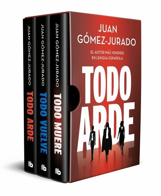 Estuche Todo arde (contiene: Todo arde | Todo vuelve | Todo muere) | 9791387652241 | Gómez-Jurado, Juan | Librería Castillón - Comprar libros online Aragón, Barbastro