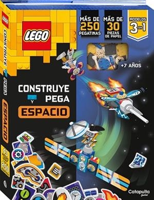 Lego. Construye y pega: El espacio | 9788419987570 | AMEET Studio | Librería Castillón - Comprar libros online Aragón, Barbastro