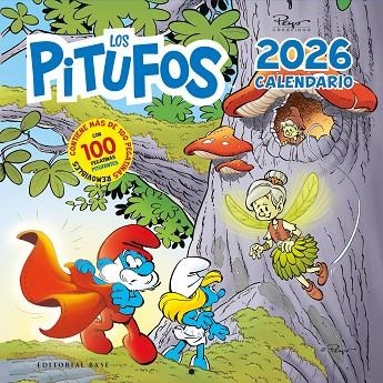 Calendario Los Pitufos 2026 | 9788410043657 | Culliford, Pierre | Librería Castillón - Comprar libros online Aragón, Barbastro