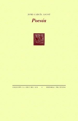 Poesía | 9788410309791 | García Ascot, Jomi | Librería Castillón - Comprar libros online Aragón, Barbastro