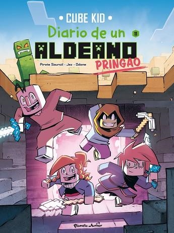Minecraft. Diario de un aldeano pringao. Cómic 11 | 9788408308997 | Cube Kid | Librería Castillón - Comprar libros online Aragón, Barbastro