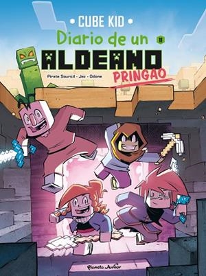 Minecraft. Diario de un aldeano pringao. Cómic 11 | 9788408308997 | Cube Kid | Librería Castillón - Comprar libros online Aragón, Barbastro