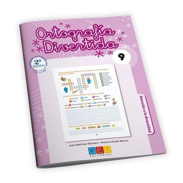 Ortografía divertida 9 | 9788499155425 | Martínez, José/Alcalá, Antonio | Librería Castillón - Comprar libros online Aragón, Barbastro