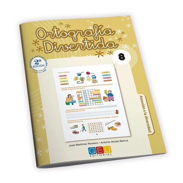 Ortografía divertida 8 | 9788499155418 | Martínez, José/Alcalá, Antonio | Librería Castillón - Comprar libros online Aragón, Barbastro