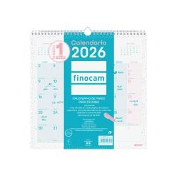 CALENDARIO FINOCAM 2026 30X30 - 300x300 mm 787005826 | 8422952407232 | Librería Castillón - Comprar libros online Aragón, Barbastro