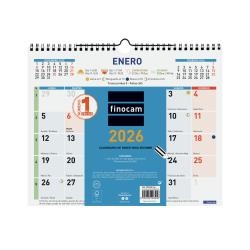 CALENDARIO FINOCAM 2026 300x247 mm 781420026 | 8422952403456 | Librería Castillón - Comprar libros online Aragón, Barbastro