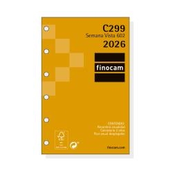 RECAMBIO AGENDA FINOCAM 2026  78x127 mm 201250026 | 8422952411369 | Librería Castillón - Comprar libros online Aragón, Barbastro