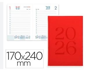 AGENDA LIDERPAPEL CRETA 170z240 mm - 6 COLORES SURTIDOS | 8423473126312 | Librería Castillón - Comprar libros online Aragón, Barbastro