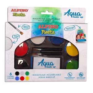 MAQUILLAJE ALPINO ACUARELABLE PRO PALETA 6 COL. | 8413240613206 | Librería Castillón - Comprar libros online Aragón, Barbastro