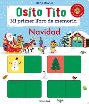 Osito Tito. Mi primer libro de memoria. Navidad | 9788408287506 | Davies, Benji | Librería Castillón - Comprar libros online Aragón, Barbastro