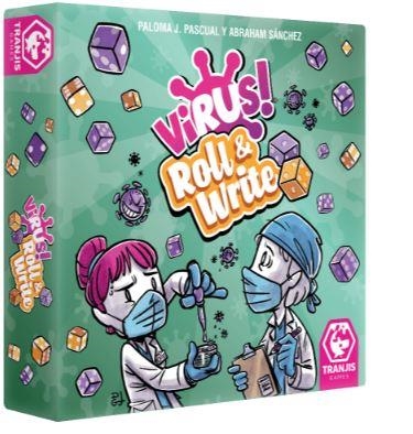JUEGO DE MESA VIRUS ROLL AND WRITE | 8437028641137 | Librería Castillón - Comprar libros online Aragón, Barbastro