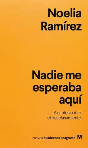Nadie me esperaba aquí | 9788433948021 | Ramírez, Noelia | Librería Castillón - Comprar libros online Aragón, Barbastro