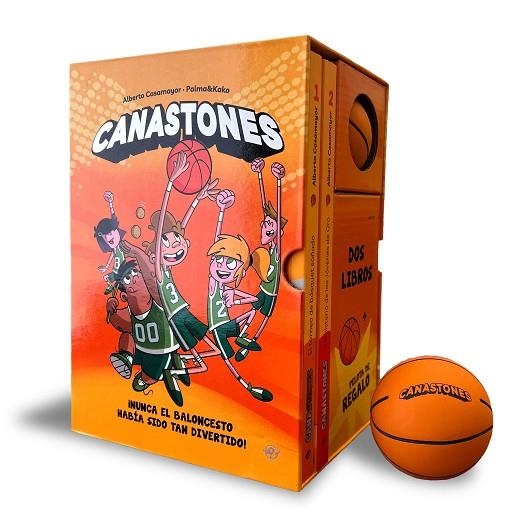 Estuche Canastones: 2 libros + pelota | 9788419898920 | Casamayor, Alberto | Librería Castillón - Comprar libros online Aragón, Barbastro