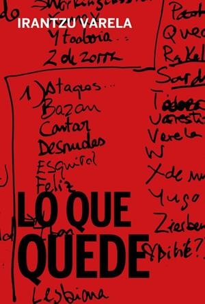 Lo que quede | 9788419323231 | Varela, Irantzu | Librería Castillón - Comprar libros online Aragón, Barbastro