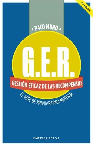 GER Gestión eficaz de las recompensas | 9788418308031 | Muro, Paco | Librería Castillón - Comprar libros online Aragón, Barbastro