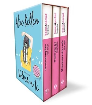 Estuche trilogía "Volver a ti" B4P | 9788419130020 | Kellen, Alice | Librería Castillón - Comprar libros online Aragón, Barbastro