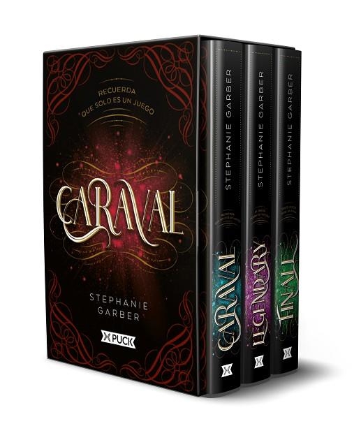 Estuche trilogía "Caraval" | 9788419252067 | Garber, Stephanie | Librería Castillón - Comprar libros online Aragón, Barbastro