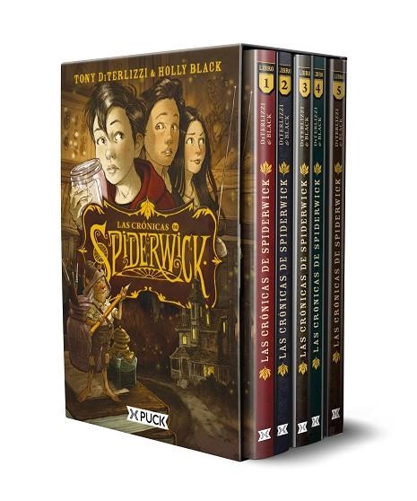 Estuche saga "Spiderwick" | 9788419252074 | Holly Black, Tony DiTerlizzi | Librería Castillón - Comprar libros online Aragón, Barbastro