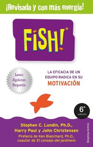 Fish! | 9788492921256 | Lundin, Stephen C. | Librería Castillón - Comprar libros online Aragón, Barbastro