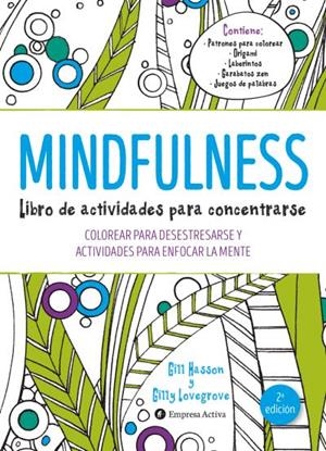 Mindfulness. Libro de actividades para concentrarse | 9788492921492 | Lovegrove, Gilly | Librería Castillón - Comprar libros online Aragón, Barbastro