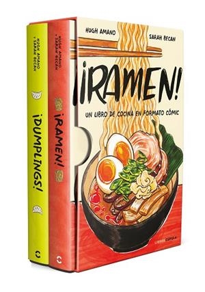 Estuche ¡Ramen! + ¡Dumplings! Edición tapa blanda | 9788448045302 | Amano y Sarah Becan, Hugh | Librería Castillón - Comprar libros online Aragón, Barbastro