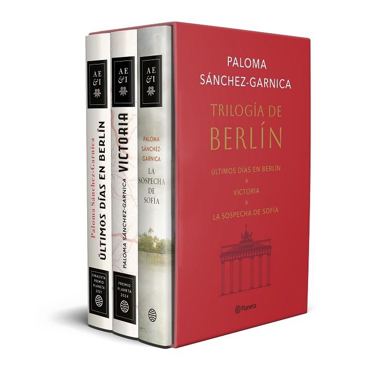 Estuche Trilogía de Berlín | 9788408307891 | Sánchez-Garnica, Paloma | Librería Castillón - Comprar libros online Aragón, Barbastro