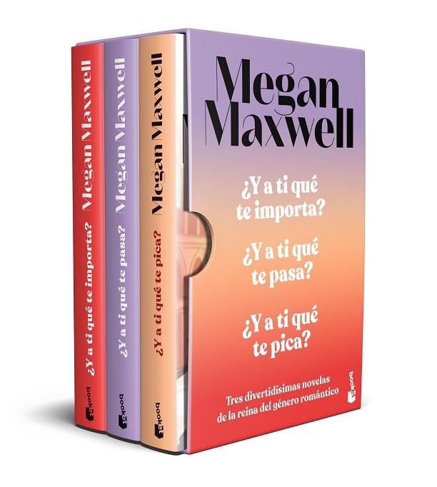 Estuche ¿A ti qué te pica? + ¿A ti qué te pasa? + ¿A ti qué te importa? | 9788408295839 | Maxwell, Megan | Librería Castillón - Comprar libros online Aragón, Barbastro