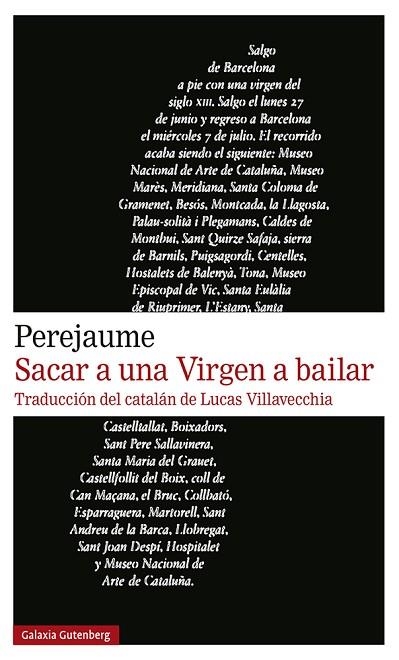 Sacar a una Virgen a bailar | 9788417971755 | Perejaume | Librería Castillón - Comprar libros online Aragón, Barbastro