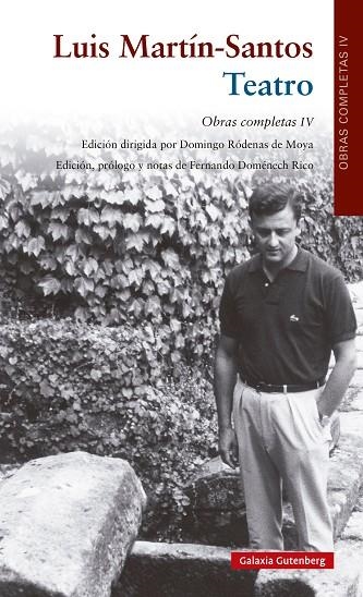 Teatro | 9788410317444 | Martín-Santos, Luis | Librería Castillón - Comprar libros online Aragón, Barbastro
