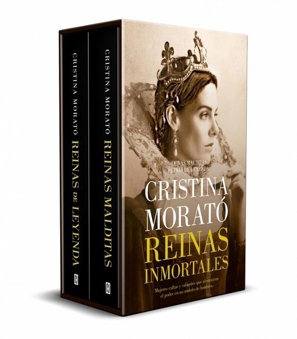 Estuche Reinas inmortales (Contiene: Reinas malditas | Reinas de leyenda) | 9788401029394 | Morató, Cristina | Librería Castillón - Comprar libros online Aragón, Barbastro