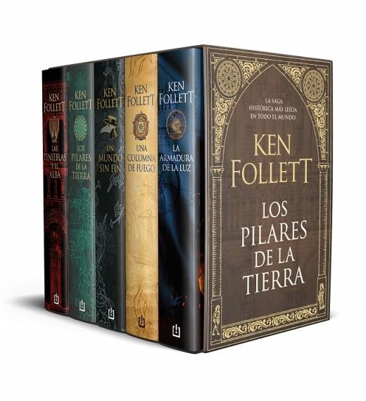 Estuche Los Pilares de la Tierra | 9788466387910 | Follett, Ken | Librería Castillón - Comprar libros online Aragón, Barbastro