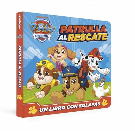 Paw Patrol | Patrulla Canina. Libro de cartón con solapas - Patrulla al rescate | 9788448871260 | Nickelodeon | Librería Castillón - Comprar libros online Aragón, Barbastro