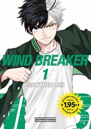 Wind Breaker 1 (Universo Manga) | 9788410305731 | Nii, Satoru | Librería Castillón - Comprar libros online Aragón, Barbastro