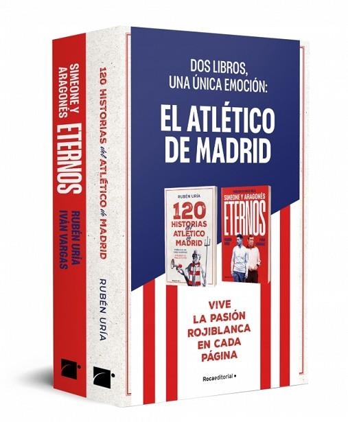 El Atlético de Madrid (pack con: 120 historias del Atlético de Madrid | Eternos: Simeone y Aragonés) | 9791387629236 | Uría (@rubenuria), Rubén | Librería Castillón - Comprar libros online Aragón, Barbastro